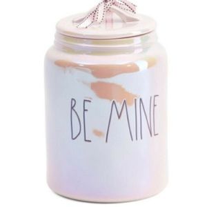 Rae Dunn Iridescent Be Mine Valentines Canister